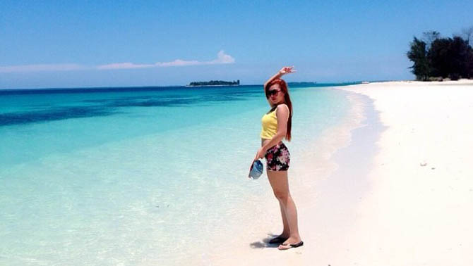Kecantikan Pulau Dodola di Maluku Utara